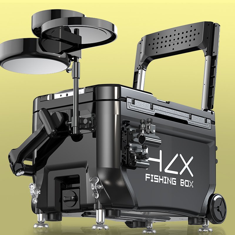 Japanese super light fishing box multi-purpose fishing tank with fishing gear with a new 2023 liner to fish outdoors